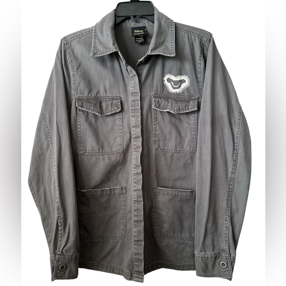 DISNEY Lion King Gray Statement Medium Denim Jacket